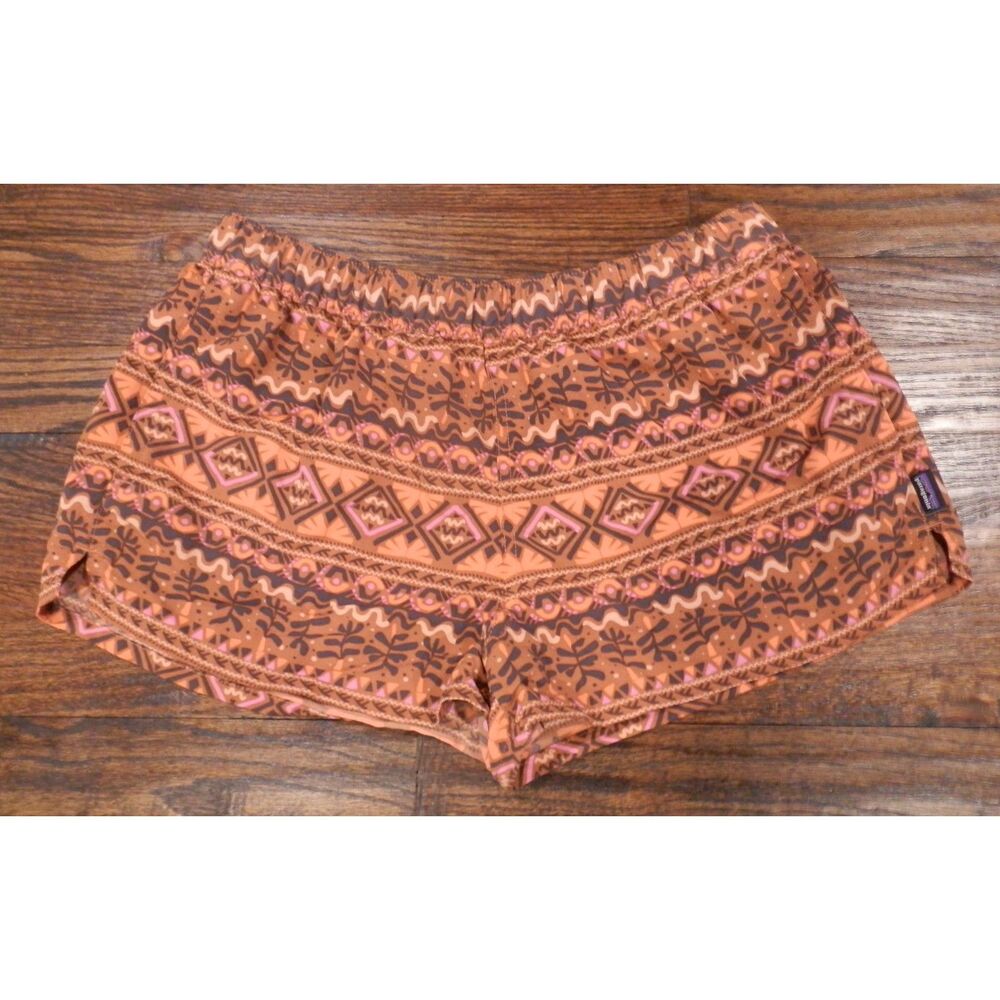 Patagonia Baggies Women's Shorts Southwestern Pattern Size Medium